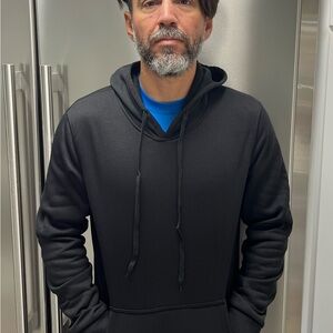 Black Hoodie Comfortable Fit